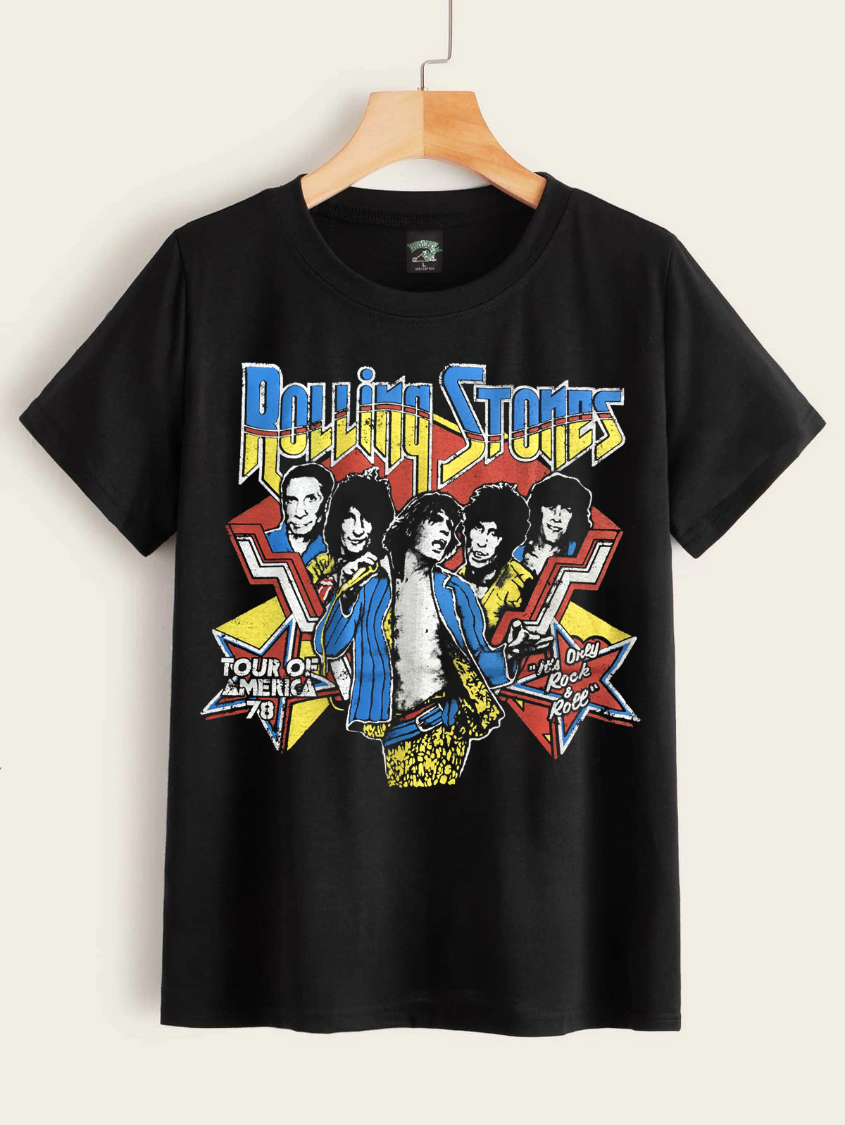 rolling stones band tee